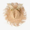 Thalia Small naturlig raffiahatt med rosett Thalia Small naturlig raffiahatt med rosett