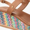 Theia Wedge 60 Multi Chevron Raffia Sandal Wedges Theia Wedge 60 Multi Chevron Raffia Sandal Wedges