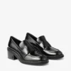 Tylor 60 svarta Spazzolato-loafers med plattform Tylor 60 svarta Spazzolato-loafers med plattform