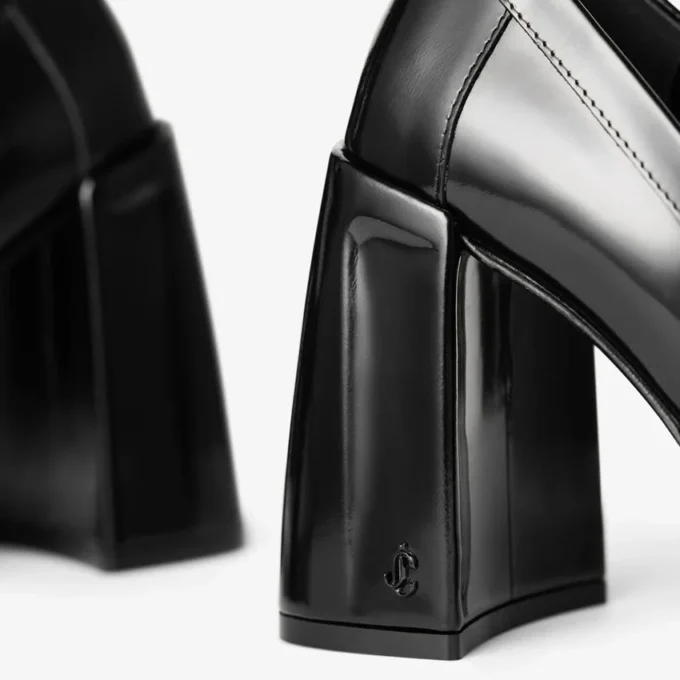 Tylor 95 Svarta mjuka Spazzolato-pumps Tylor 95 Svarta mjuka Spazzolato-pumps