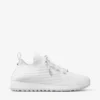 Veles vita texturerade stickade sneakers Veles vita texturerade stickade sneakers