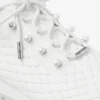 Veles vita texturerade stickade sneakers Veles vita texturerade stickade sneakers