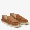 Vine Lace Up Cigar Etched Velvet Suede Espadrilles Vine Lace Up Cigar Etched Velvet Suede Espadrilles