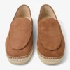 Vine Lace Up Cigar Etched Velvet Suede Espadrilles Vine Lace Up Cigar Etched Velvet Suede Espadrilles