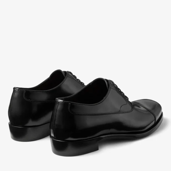 Vine Lace Up Svarta snörskor i slätt kalvskinn Vine Lace Up Svarta snörskor i slätt kalvskinn