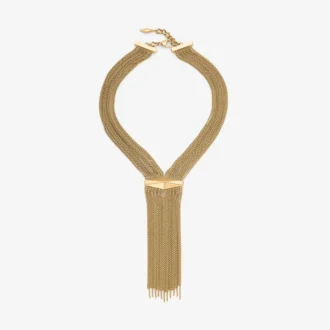 Zandra-halsband Vintage-halsband i guld med Diamanter