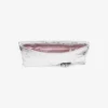 Zandra silverfärgad vintage-clutch i metalliskt läder